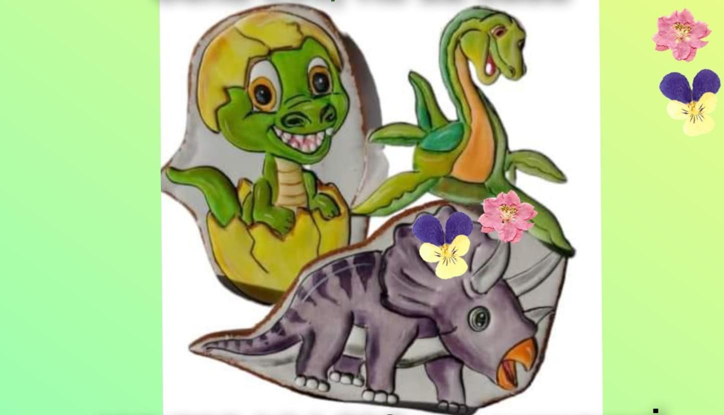 Pro veřejnost: ZDOBENÍ PERNÍKŮ NEJEN PRO DĚTI - DINOSAUŘI