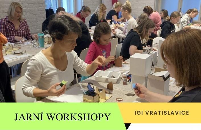 Workshop: KRASOHLED - OBRAZ Z DŘEVĚNÝCH DOMEČKŮ