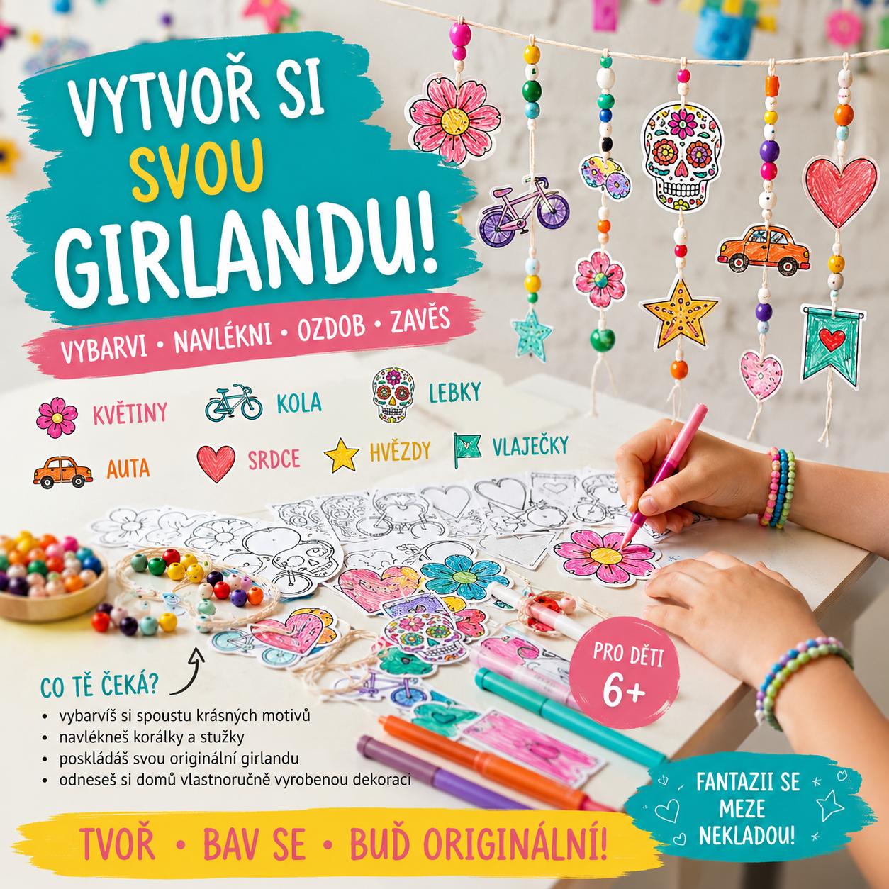 Vytvoř si svou vlastní girlandu!
