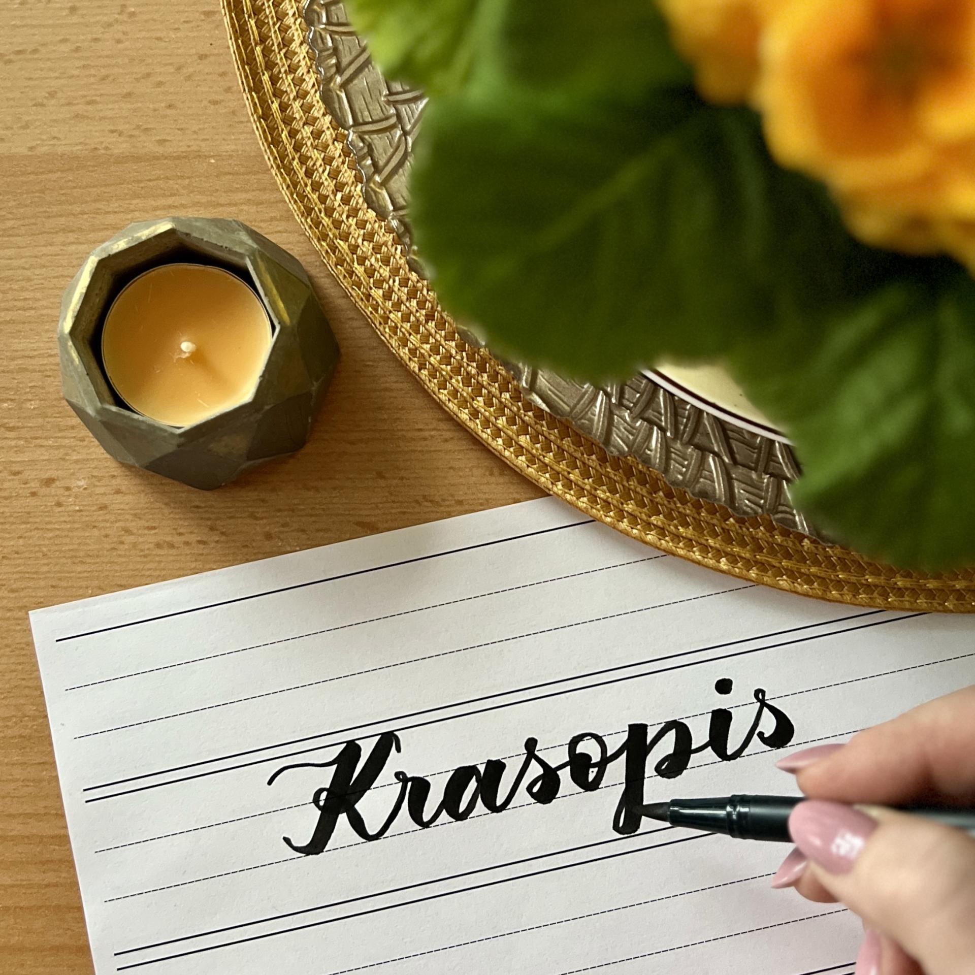 Workshop: ZÁKLADY KRASOPISU